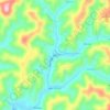 Mapa topográfico Neon, altitud, relieve