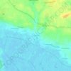 Mapa topográfico L'Aufranchère, altitud, relieve
