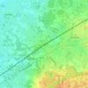 Mapa topográfico Duizend Appels, altitud, relieve