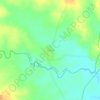 Mapa topográfico Maluti, altitud, relieve