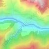 Mapa topográfico Tapri, altitud, relieve