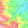 Mapa topográfico Holymoorside, altitud, relieve