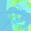 Mapa topográfico บ้านท่าฉัตรไชย, altitud, relieve