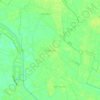 Mapa topográfico Thanh Đa, altitud, relieve