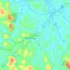 Mapa topográfico Kidangannur, altitud, relieve