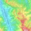 Mapa topográfico Badolo, altitud, relieve