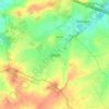 Mapa topográfico Opvelp, altitud, relieve