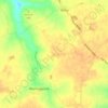 Mapa topográfico Stanway Green, altitud, relieve