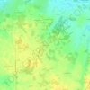Mapa topográfico La Milsandrie, altitud, relieve
