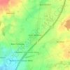 Mapa topográfico Groß Schlamin, altitud, relieve