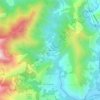 Mapa topográfico Torri Superiore, altitud, relieve