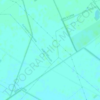 Mapa topográfico O Pozo do Bidiño, altitud, relieve