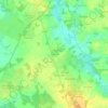 Mapa topográfico La Loirière, altitud, relieve