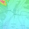 Mapa topográfico Odlabari, altitud, relieve