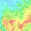 Mapa topográfico Les Guets, altitud, relieve