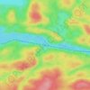 Mapa topográfico Favel, altitud, relieve
