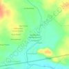 Mapa topográfico Rajendranagar, altitud, relieve