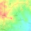 Mapa topográfico Lingareddiguda, altitud, relieve