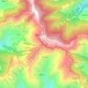 Mapa topográfico Purodi, altitud, relieve
