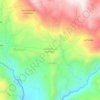 Mapa topográfico Ventanillas de Combayo, altitud, relieve