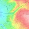 Mapa topográfico El Naranjal, altitud, relieve