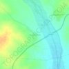 Mapa topográfico Vangamarthy, altitud, relieve
