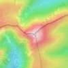 Mapa topográfico Śnieżka / Sněžka, altitud, relieve