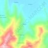 Mapa topográfico Coripuna, altitud, relieve