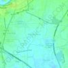 Mapa topográfico Bagong Silang, altitud, relieve