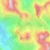 Mapa topográfico Col des Rochilles, altitud, relieve