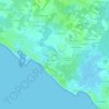 Mapa topográfico Les Pibles, altitud, relieve
