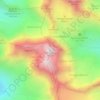 Mapa topográfico Waze, altitud, relieve
