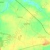 Mapa topográfico Geto, altitud, relieve