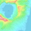Mapa topográfico Taal Volcano National Park, altitud, relieve