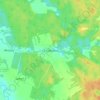 Mapa topográfico Chrząstawa, altitud, relieve