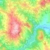 Mapa topográfico Ruino, altitud, relieve