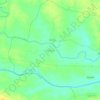 Mapa topográfico Nandra, altitud, relieve