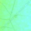 Mapa topográfico Ban Don Rai, altitud, relieve