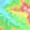 Mapa topográfico Mastari, altitud, relieve