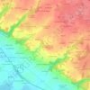 Mapa topográfico La Haie Mériais, altitud, relieve