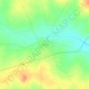 Mapa topográfico Deoni, altitud, relieve