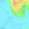 Mapa topográfico Ấp 3, altitud, relieve