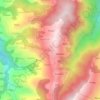 Mapa topográfico Jarol, altitud, relieve