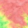 Mapa topográfico Keredec, altitud, relieve