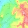 Mapa topográfico Winderton, altitud, relieve