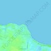 Mapa topográfico Le Petit Vieil, altitud, relieve