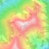 Mapa topográfico Tumbling NE5, altitud, relieve