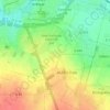 Mapa topográfico Bras, altitud, relieve