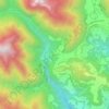 Mapa topográfico Polzone, altitud, relieve