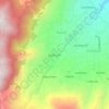 Mapa topográfico Quitocucho, altitud, relieve